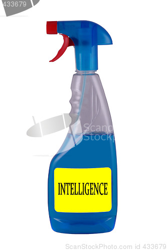 Image of Intelligence spray isolated