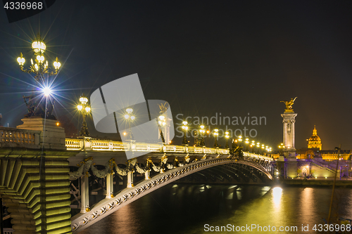 Image of Bridge of the Alexandre III, Paris