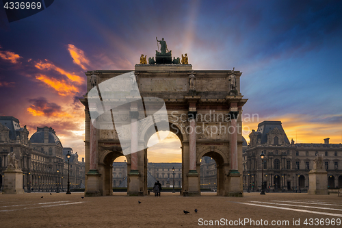 Image of The city of Paris france 