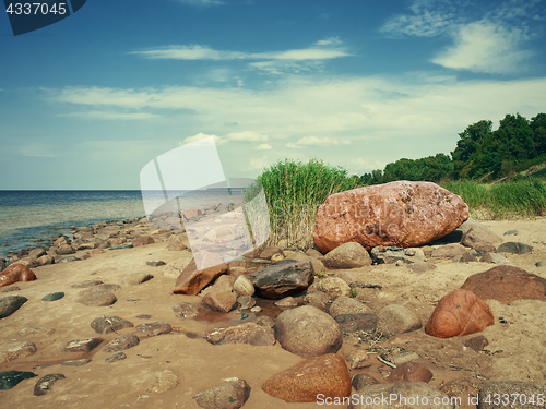 Image of Sea rocky beach