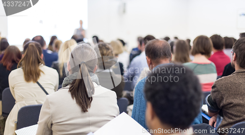 Image of Audience in the conference hall.