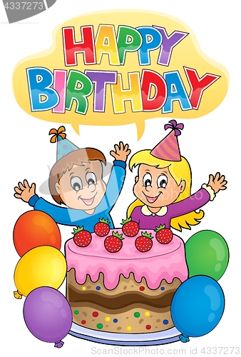Image of Happy birthday thematics image 2
