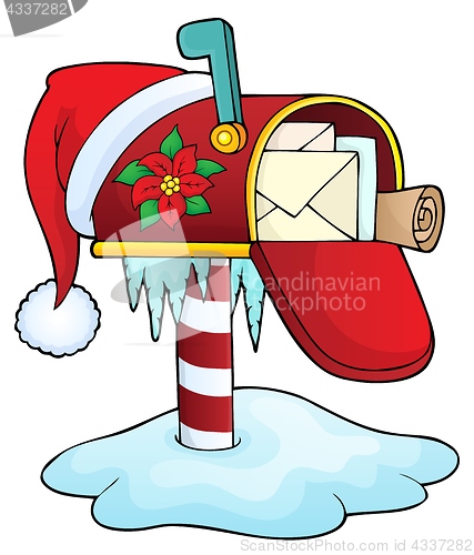 Image of Christmas mailbox theme image 1