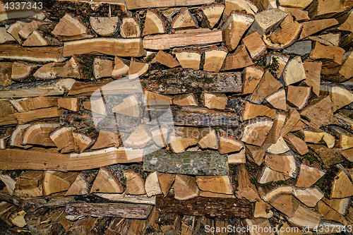 Image of Stack of wood