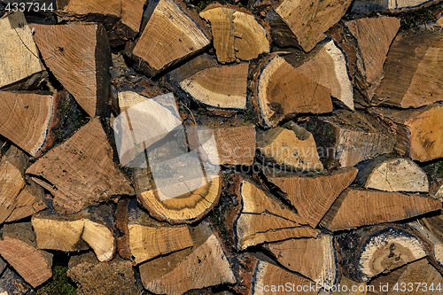 Image of Stack of wood