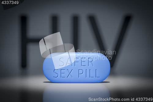 Image of safer sex pill