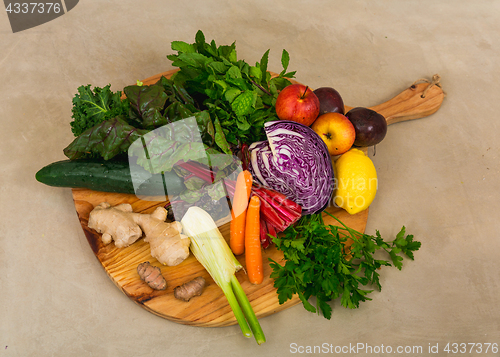 Image of Detox food. 