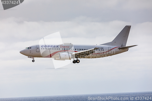 Image of ARECIFE, SPAIN - APRIL, 15 2017: Boeing 737 - 300 of Cobrex Tran