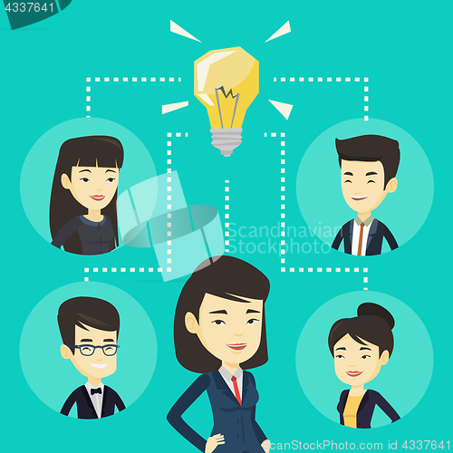 Image of Businessmen discussing business ideas.