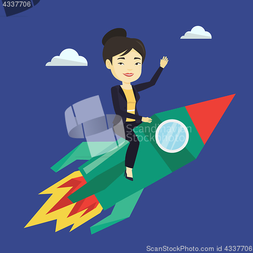 Image of Business start up vector illustration.