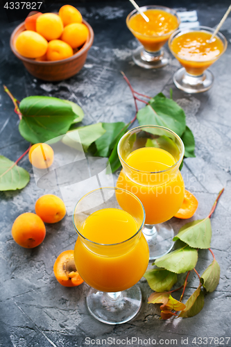 Image of apricot juice