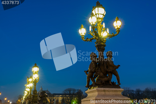 Image of Bridge of the Alexandre III, Paris