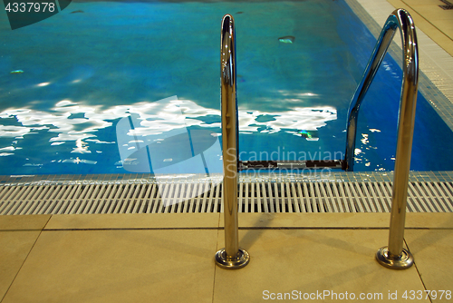 Image of Swimming pool ladder