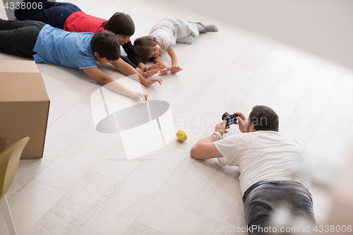 Image of Photoshooting with kids models