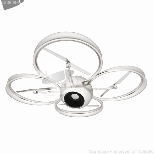 Image of Quadcopter Dron. 3d render