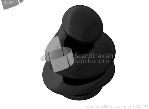 Image of Spa stones. 3D illustration