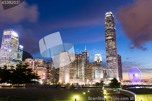 Image of Hong Kong night