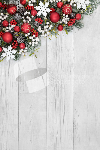 Image of Christmas Bauble Background