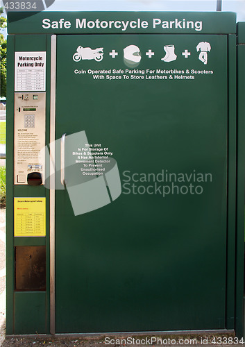 Image of Motorcycle Parking Booth