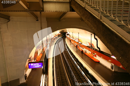 Image of Metro in Paris