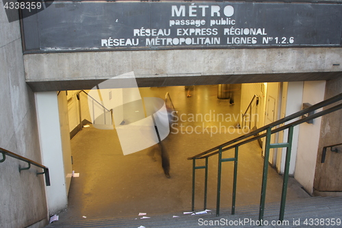 Image of Metro in Paris