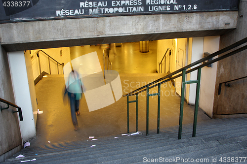 Image of Metro in Paris