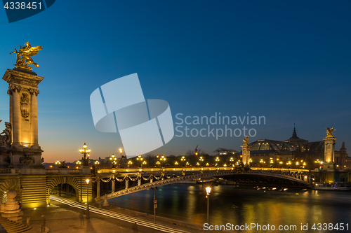 Image of Bridge of the Alexandre III, Paris