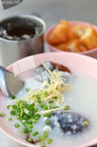 Image of Century egg congee , chinese food