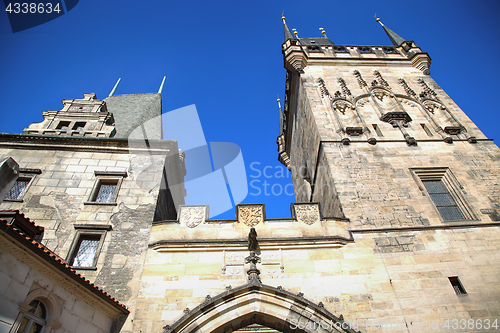 Image of View of the Lesser Bridge Tower from the Charles Bridge (Karluv 