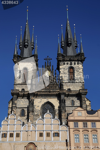 Image of Church of our Lady Tyn in Prague, Czech Republic