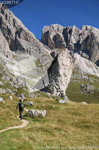 Image of Giant rocks in Val di Gardena, Dolomites