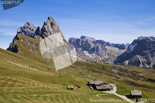 Image of Seceda mountain in the Dolomites