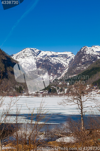 Image of Winter landscape west in Norway