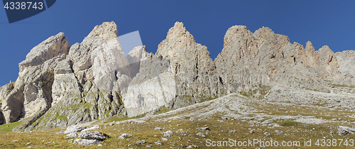 Image of Dolomite Alps, panoramic landscape