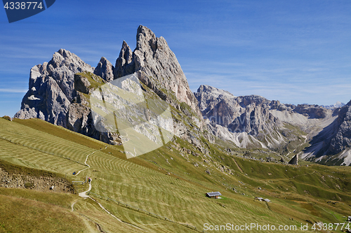 Image of Seceda mountain in the Dolomites