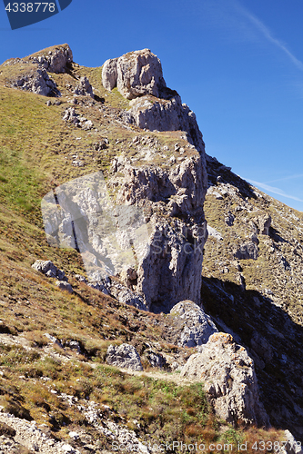 Image of Giant rocks in Val di Gardena, Dolomites