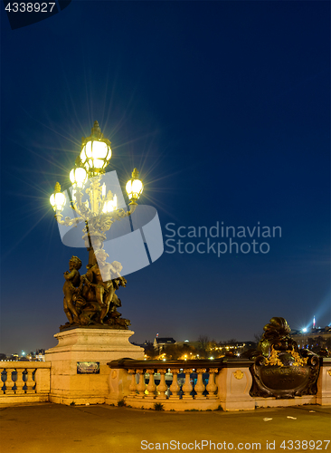 Image of Bridge of the Alexandre III, Paris