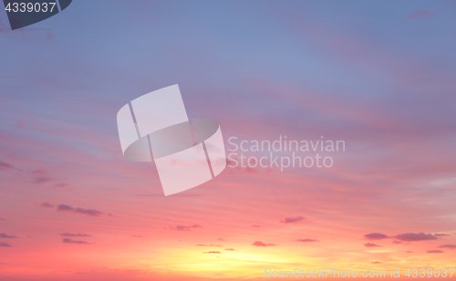 Image of Morning sunrise skies