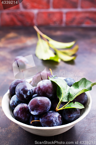 Image of fresh plums