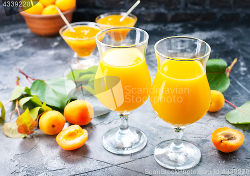 Image of apricot juice