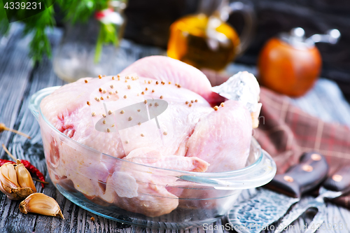 Image of raw chicken