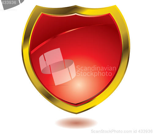Image of red shield