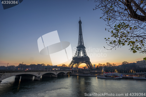 Image of Paris, with the Eiffel Tower