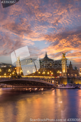 Image of Bridge of the Alexandre III, Paris 