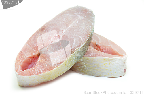 Image of Threadfin fish fillet isolated