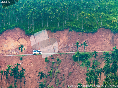 Image of Mountain road in Myanmar