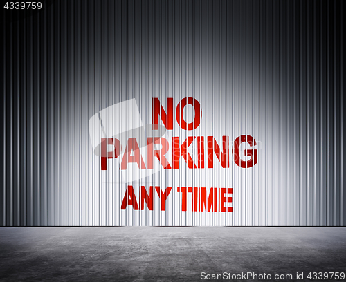 Image of ban of parking