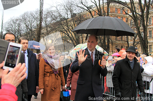 Image of Prince William Visits Helsinki
