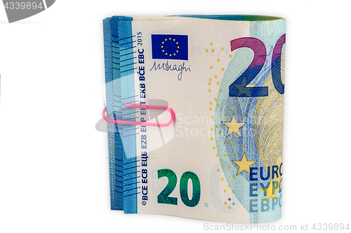 Image of Twenty Euro Banknotes