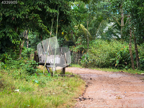 Image of Village road in Myanmar